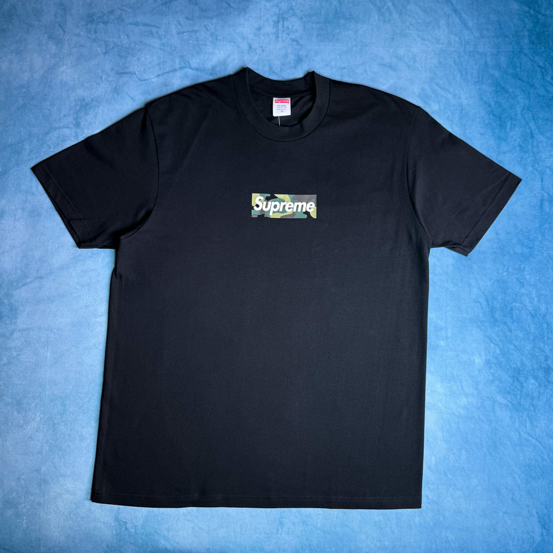 Camiseta Supreme Box Logo Camo