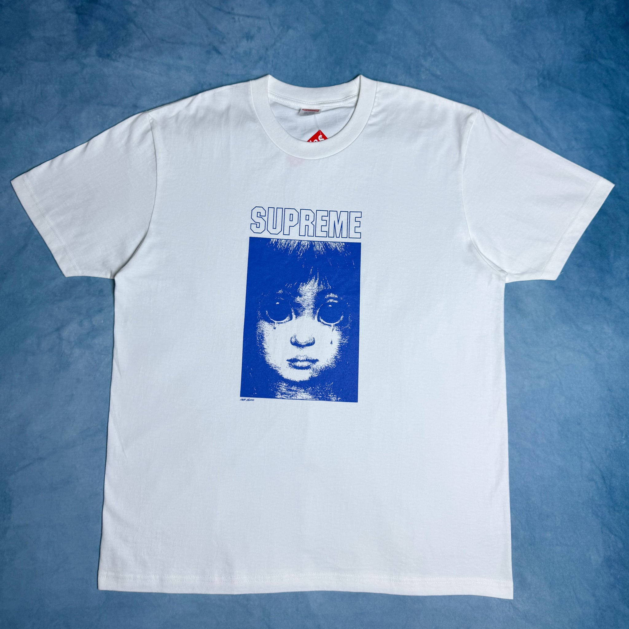 Camiseta Supreme Margaret Keane Teardrop Branca